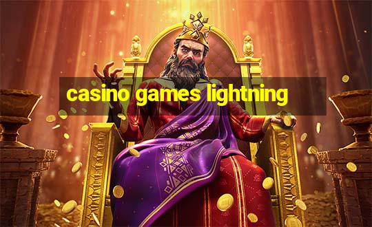 casino games lightning