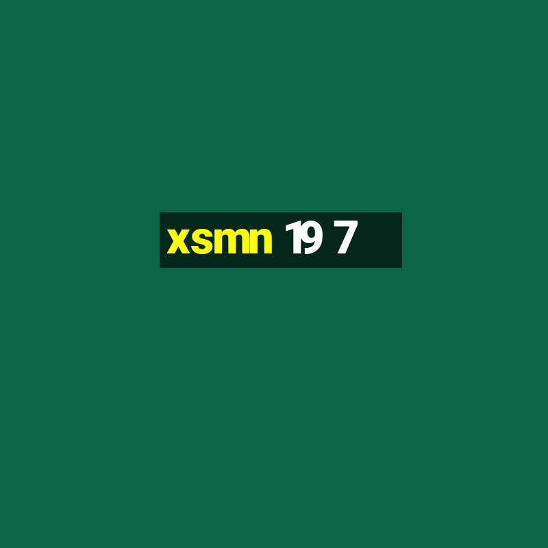 xsmn 19 7