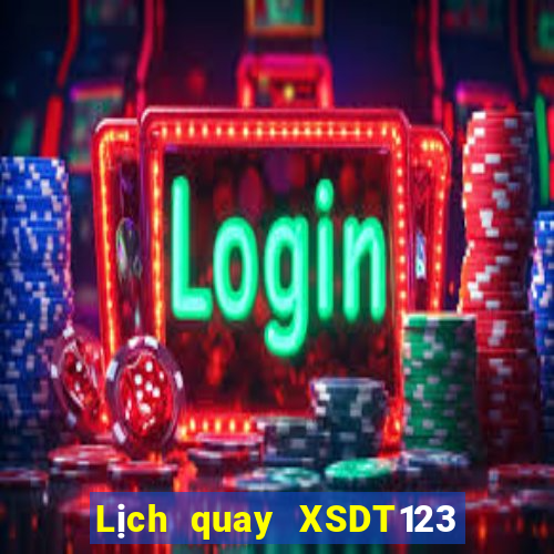 Lịch quay XSDT123 ngày 23