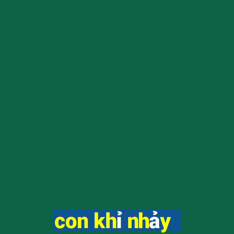 con khỉ nhảy