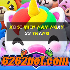 xổ số miền nam ngày 23 tháng