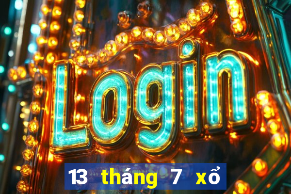 13 tháng 7 xổ số tây ninh