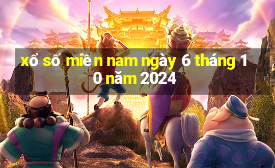 xổ số miền nam ngày 6 tháng 10 năm 2024