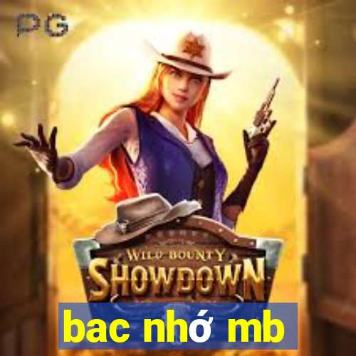 bac nhớ mb