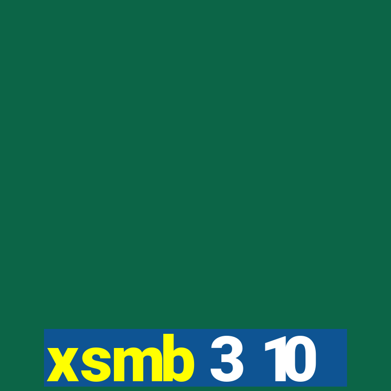 xsmb 3 10