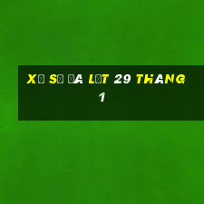 xổ số đà lạt 29 tháng 1