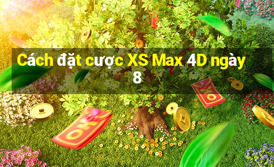 Cách đặt cược XS Max 4D ngày 8