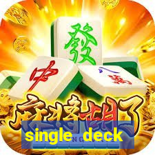 single deck blackjack free