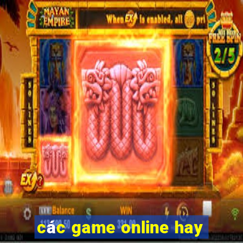 các game online hay