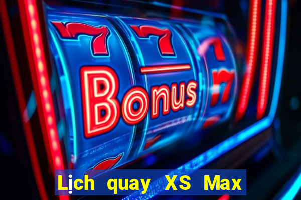 Lịch quay XS Max 3D ngày 20