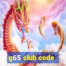 g65 club code