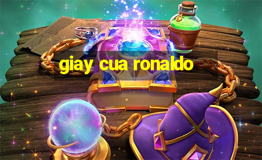 giay cua ronaldo