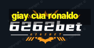 giay cua ronaldo