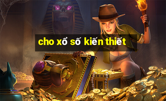 cho xổ số kiến thiết