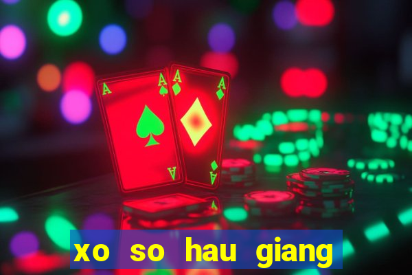 xo so hau giang 30 12