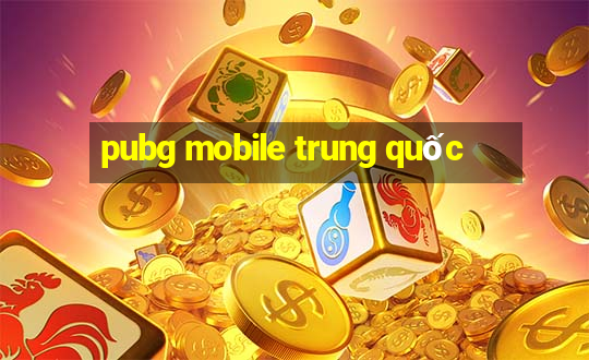 pubg mobile trung quốc