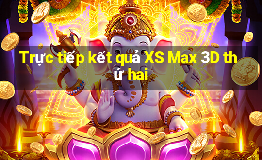 Trực tiếp kết quả XS Max 3D thứ hai