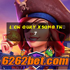 Lịch quay XSQNG Thứ 7