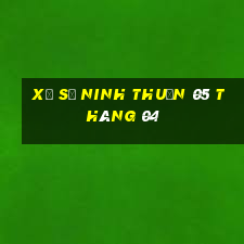 xổ số ninh thuận 05 tháng 04