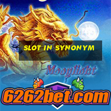 slot in synonym