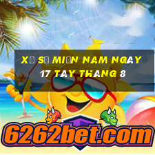 xổ số miền nam ngày 17 tây tháng 8