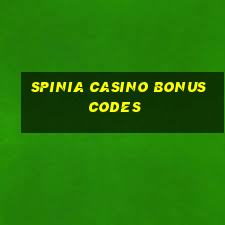 spinia casino bonus codes