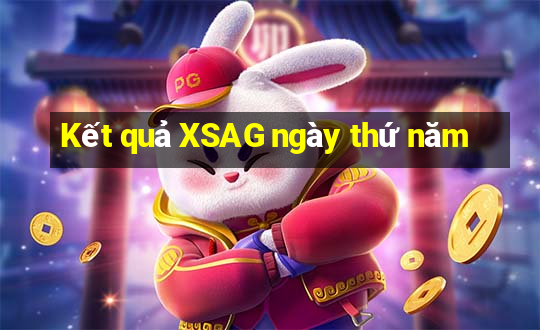 Kết quả XSAG ngày thứ năm