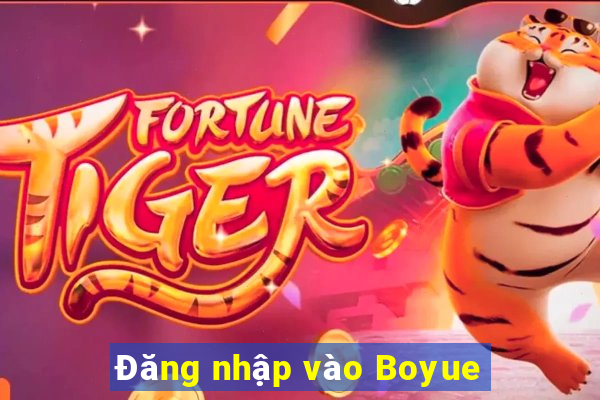 Đăng nhập vào Boyue