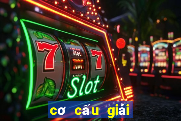 cơ cấu giải vé số