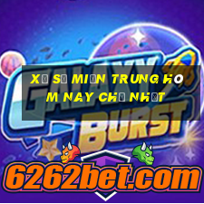 xổ số miền trung hôm nay chủ nhật