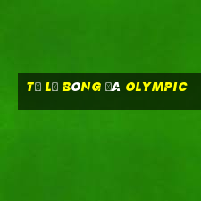 tỷ lệ bóng đá olympic