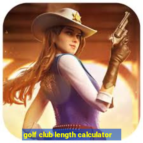 golf club length calculator