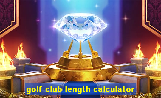 golf club length calculator