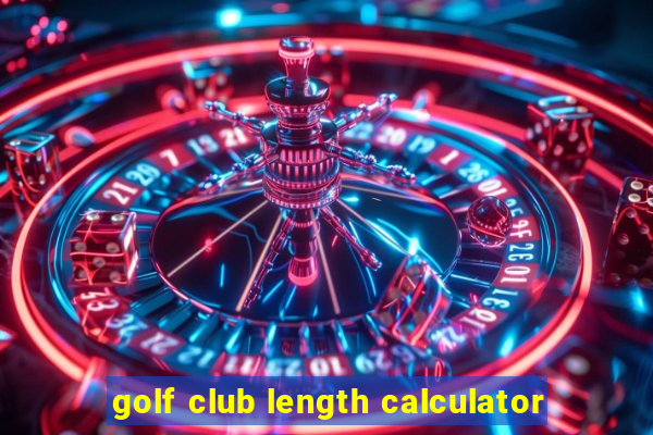 golf club length calculator