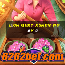 Lịch quay XSHCM ngày 2