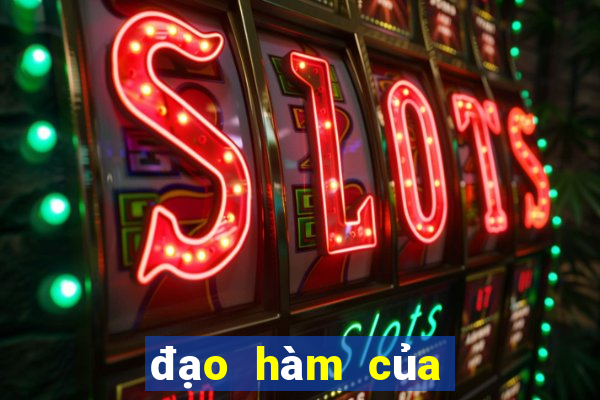 đạo hàm của hàm số lượng giác