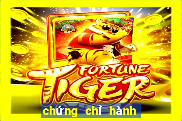 chứng chỉ hành nghề phun xăm