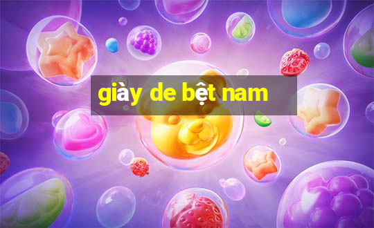 giày de bệt nam