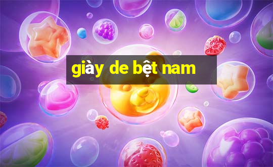 giày de bệt nam