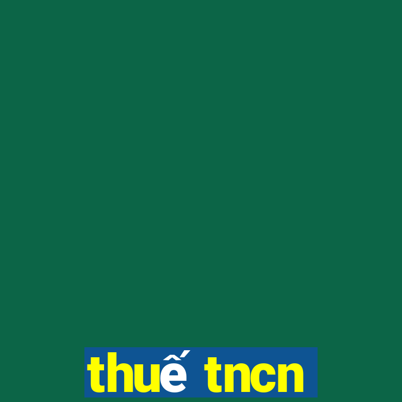 thuế tncn