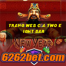 Trang web của Two Eight Bar