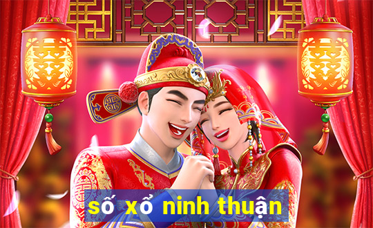 số xổ ninh thuận