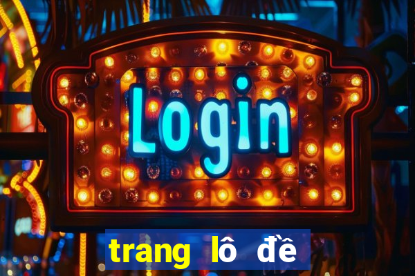 trang lô đề online uy tín