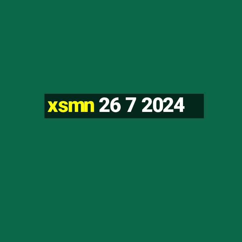 xsmn 26 7 2024