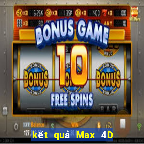 kết quả Max 4D ngày 25