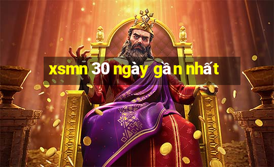 xsmn 30 ngày gần nhất