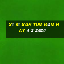 xổ số kon tum hôm nay 4 2 2024