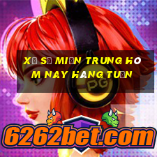 xổ số miền trung hôm nay hàng tuần