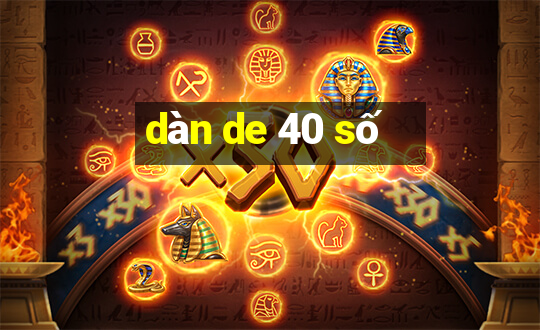 dan de 40 so