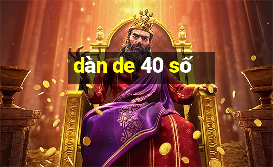 dan de 40 so